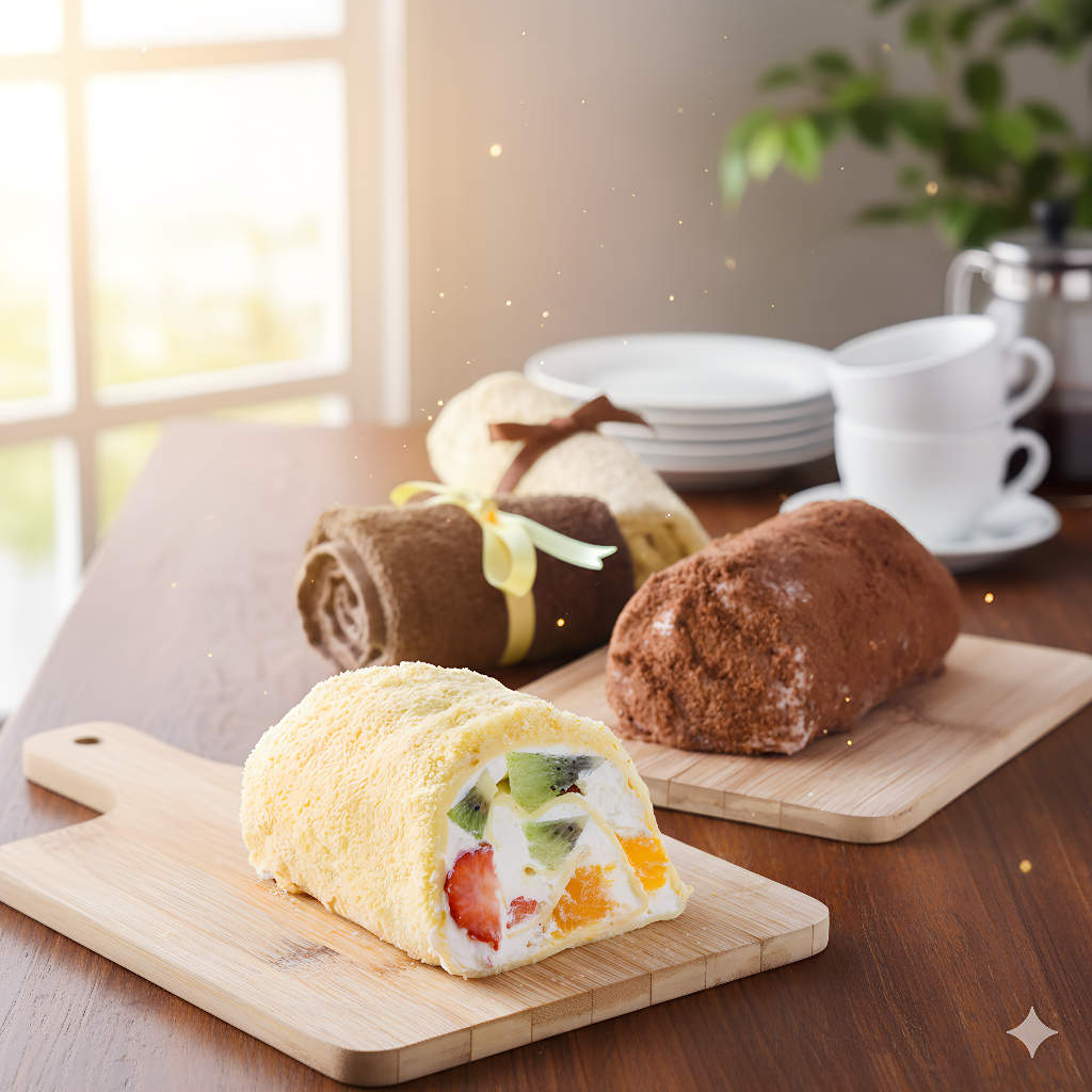 タオルケーキ - 本物のタオルにしか見えないサプライズケーキ